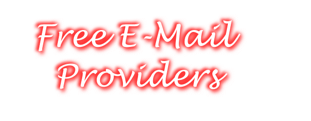 Psychodelic's Free E-Mail Providers